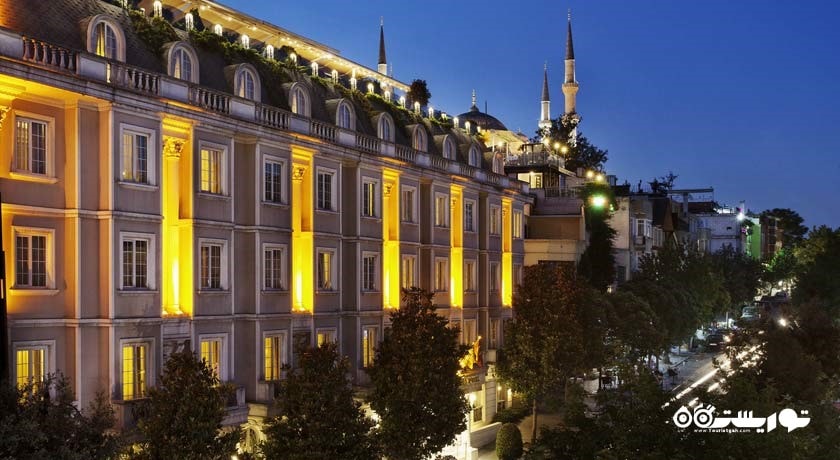 نمای ساختمان هتل ارسین کرون